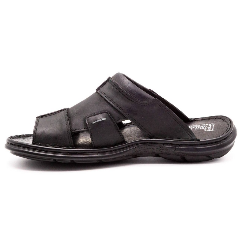 Polbut Herrenhausschuhe 358 schwarz 1