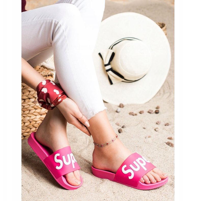 Seastar Super Gummi Hausschuhe rosa 1