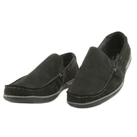 Mario Pala Herren Loafer 763 schwarzes Wildleder 2