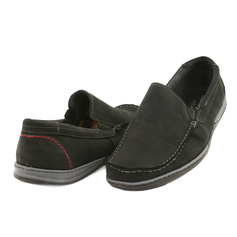 Mario Pala Herren Loafer 763 schwarzes Wildleder 3