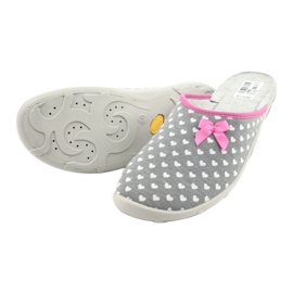 Befado Damenschuhe PU 235D174 weiß rosa grau 4