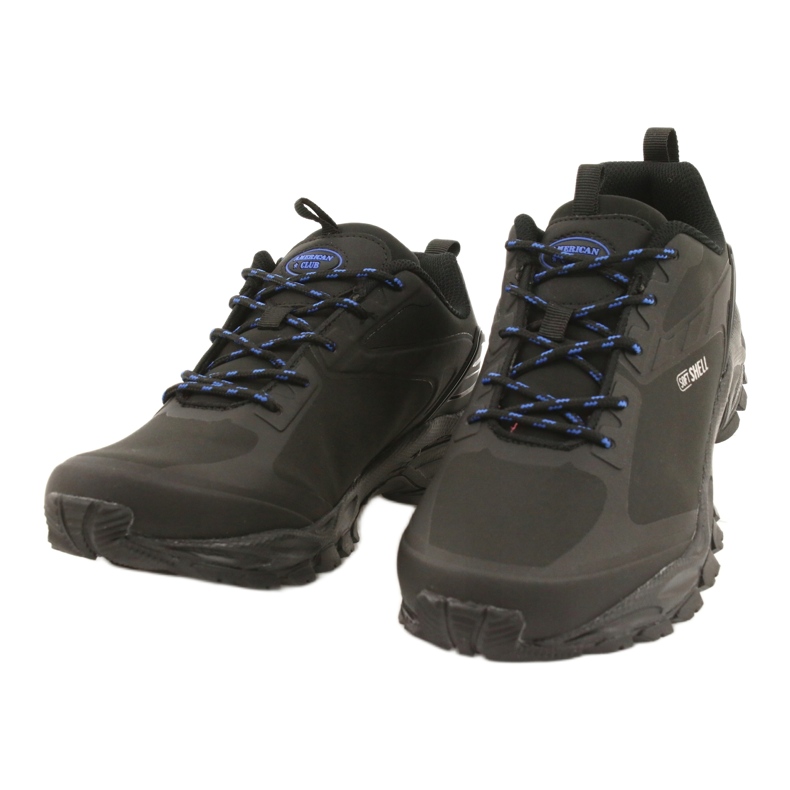 American Club Frauen Sportschuhe Softshell wasserdichte HL18 Schwarz 1