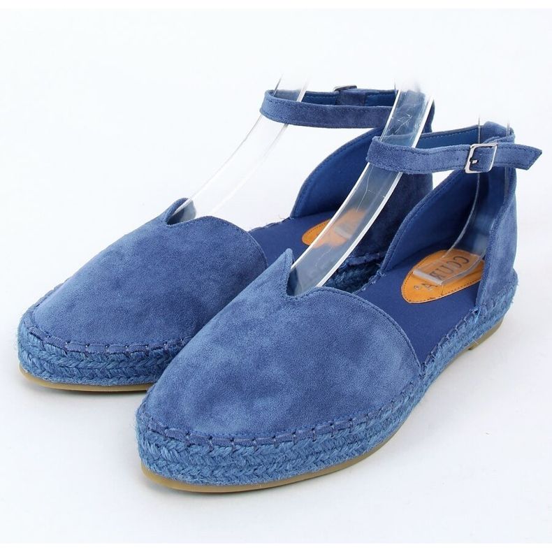 Blaue Espadrilles mit Schnitt 1219 Blue 1