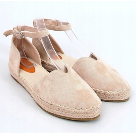 Damen Espadrilles mit Cut-Out beige 1219 Beige 1