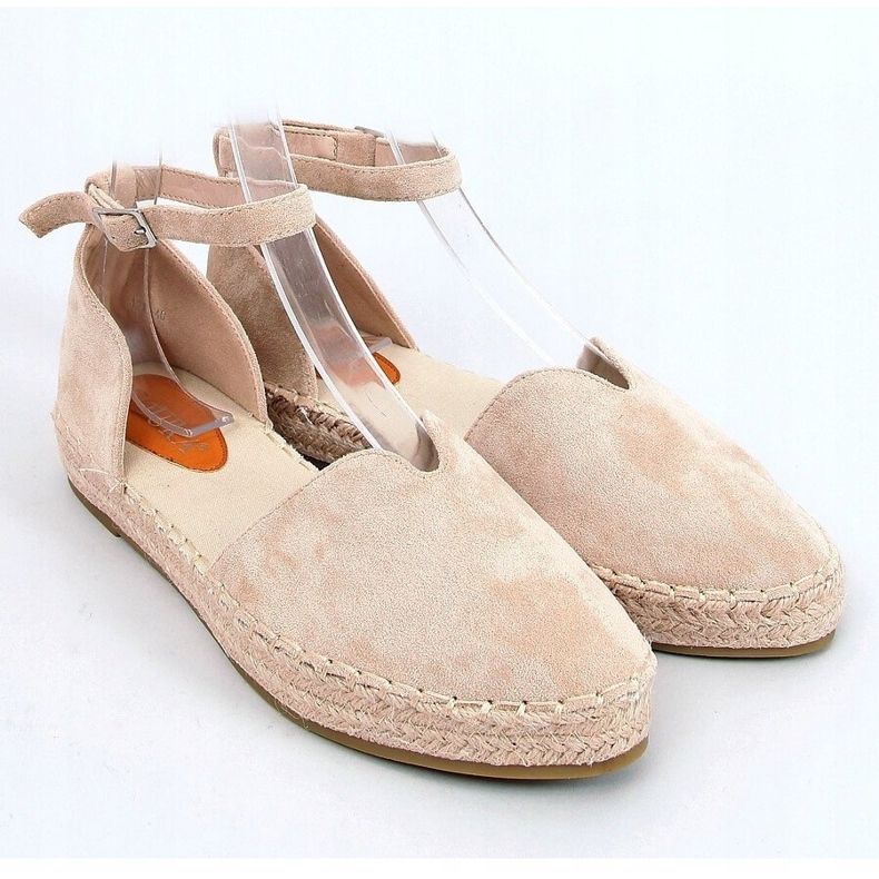 Damen Espadrilles mit Cut-Out beige 1219 Beige 1