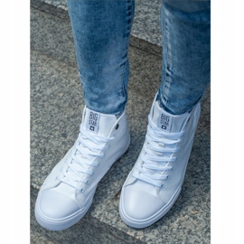 Klassische High-Top-Sneaker für Herren Big Star FF174551 Weiß 2