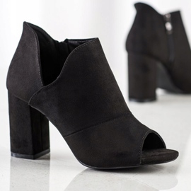 Spring Open Toe VINCEZA Stiefel schwarz 1