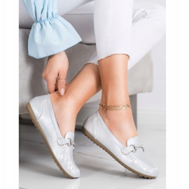 Queentina Elegante Slipper mit Cubic Zirkonia silber- 1