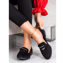 SHELOVET Elegante Herren mit Zirkonia schwarz 1