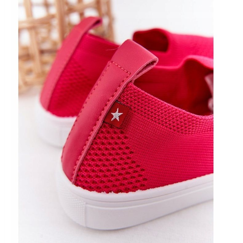 Kinder Slip-On Big Star HH374102 Fuchsia rosa 1