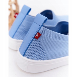 Kinder Slip-On Big Star HH374108 Blau Slip-On Sneakers 1