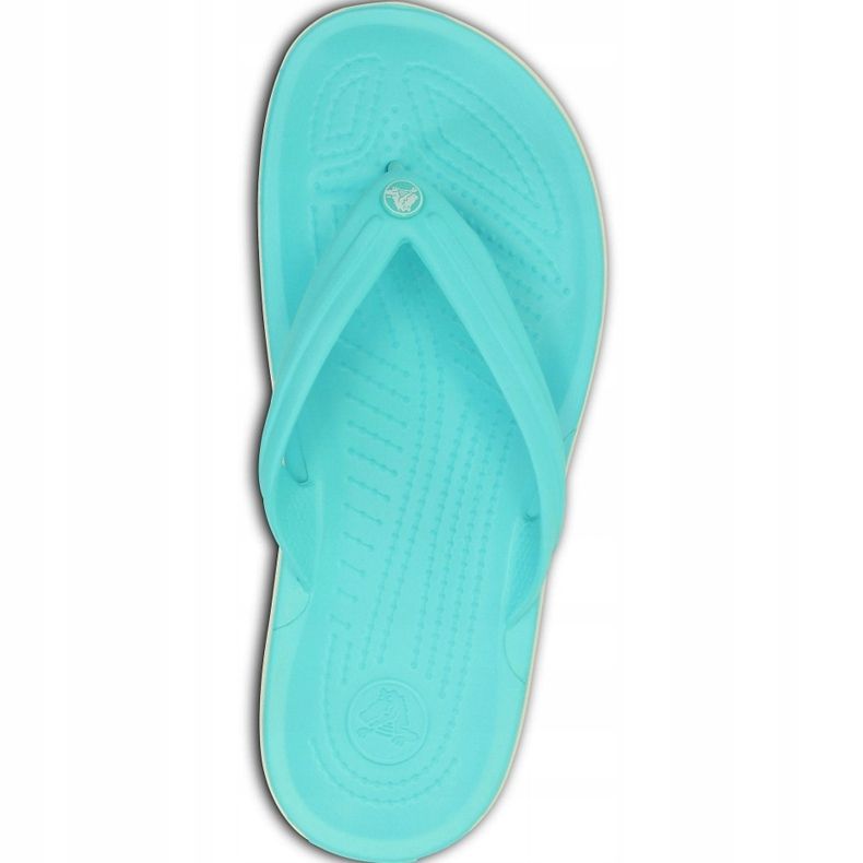 Crocs Damen Hausschuhe Crocband Flip Blau 11033 4DY 2