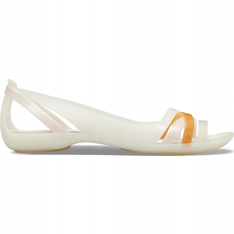 Crocs Sandalen Isabella Huarche 2 Flat W weiß 204912 12U 1