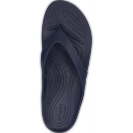 Crocs Kadee Ii Flip W Damen Hausschuhe marineblau 202492 410 2
