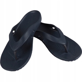 Crocs Kadee Ii Flip W Damen Hausschuhe marineblau 202492 410 1