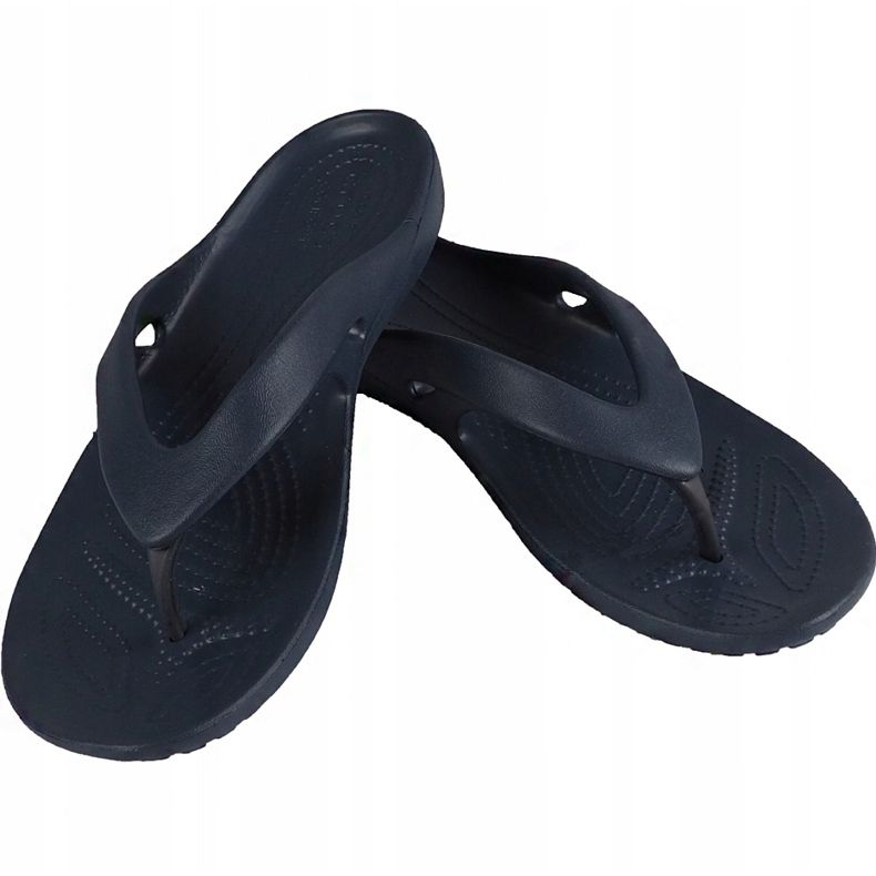 Crocs Kadee Ii Flip W Damen Hausschuhe marineblau 202492 410 1