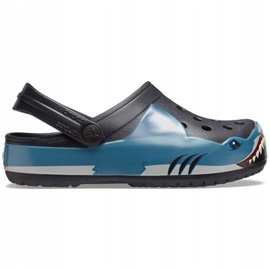 Crocs für Kinder Fun Lab Shark Band Clg K schwarz 206271 001 1
