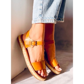 Sandalen Espadrilles HonigTH005 Gelb 2