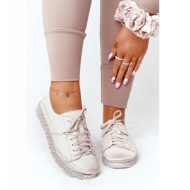 Damen Lederschuhe Maciejka 05054-25 Golden 2