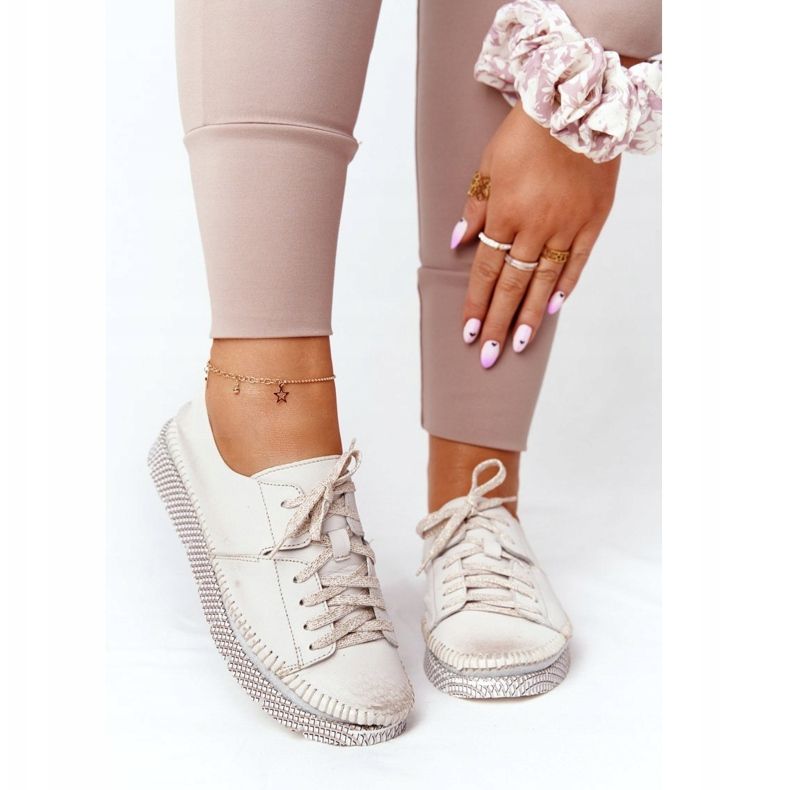 Damen Lederschuhe Maciejka 05054-25 Golden 2