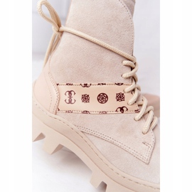 Lewski Shoes Wildlederstiefel Workery Lewski Schuhe 2942-0 Light Beż beige 1