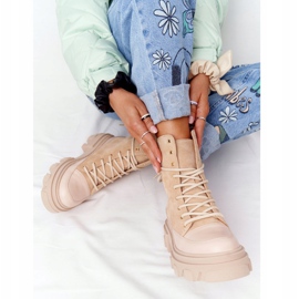 Lewski Shoes Wildlederstiefel Workery Lewski Schuhe 3007-0 Sand beige mehrfarbig 2