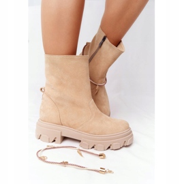 Lewski Shoes Wildlederstiefel Workery Lewski Schuhe 3006-0 Sand beige mehrfarbig 1