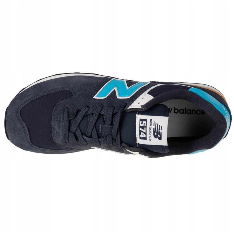 New Balance M ML574MS2 marineblau 2