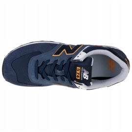 New Balance M ML574SY2 marineblau 2