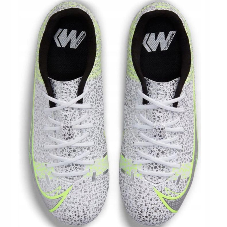 Nike Mercurial Vapor 14 Academy FG / MG Junior CV0811 107 Fußballschuhe silber- 1