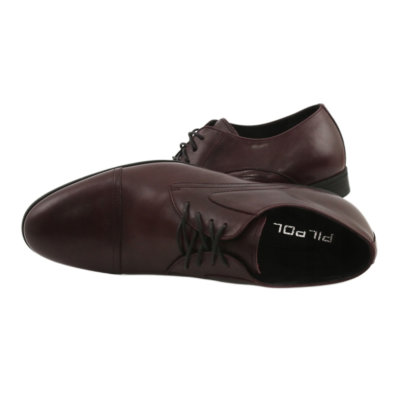 Schnürschuhe kastanienbraun Pilpol 1674 mehrfarbig 4