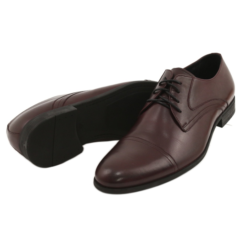 Schnürschuhe kastanienbraun Pilpol 1674 mehrfarbig 3