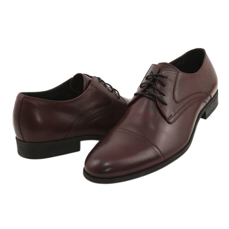 Schnürschuhe kastanienbraun Pilpol 1674 mehrfarbig 2