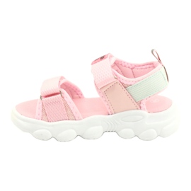 American Club Mädchen rosa Sports Sandalen RL32/21 1