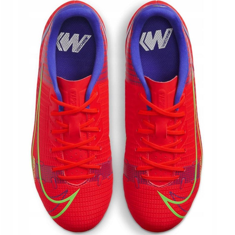 Nike Mercurial Vapor 14 Academy FG / MG Junior CV0811 600 Fußballschuh rot rot 1