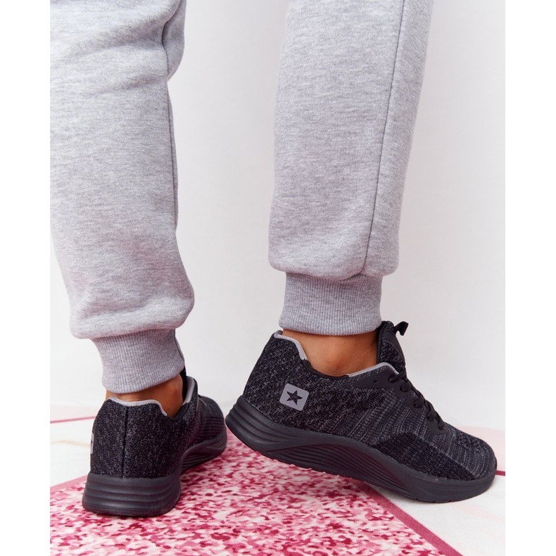 NEWS Damen Sportschuhe Comfort Foam Schwarz Long Distance 2