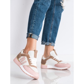 SHELOVET Sportschuhe mit Mesh rosa 1