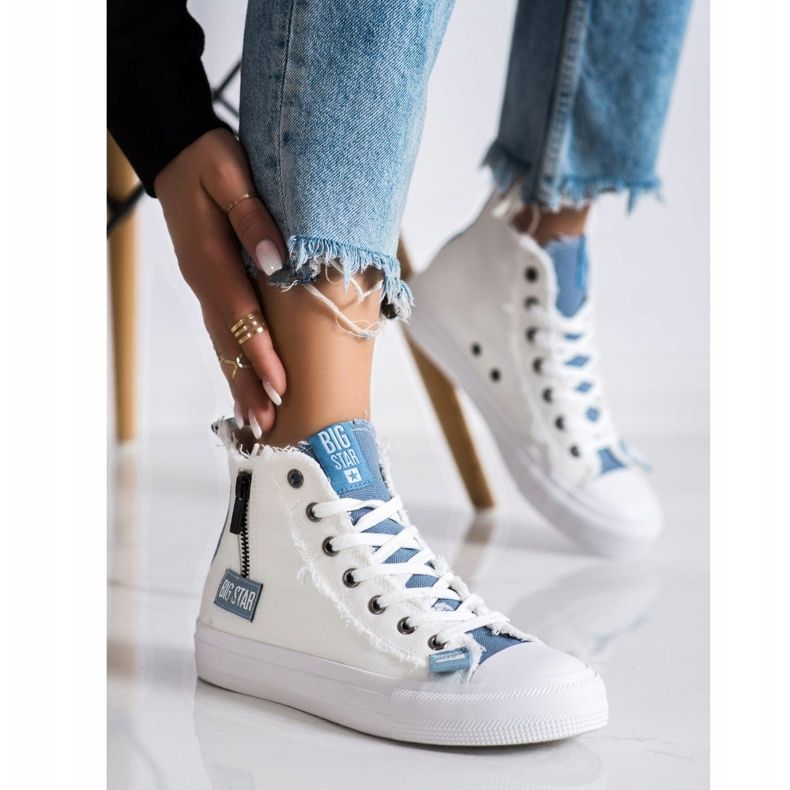 Damen Big Star Sneakers HH274160 weiß 1