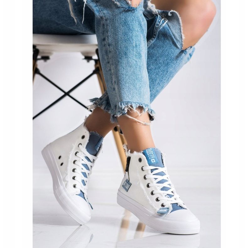 Damen Big Star Sneakers HH274160 weiß 2