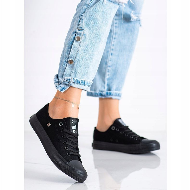 Damen Sneaker Big Star AA274009 schwarz 1