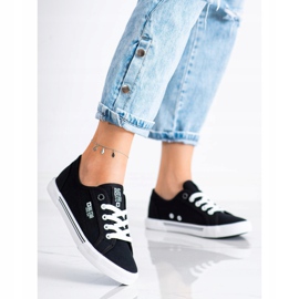 Damen Big Star Sneakers HH274065 schwarz 1