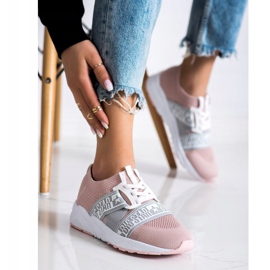 Damen Sneaker Big Star HH274353 rosa 1