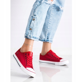Damen Sneaker Big Star DD274339 rot 1