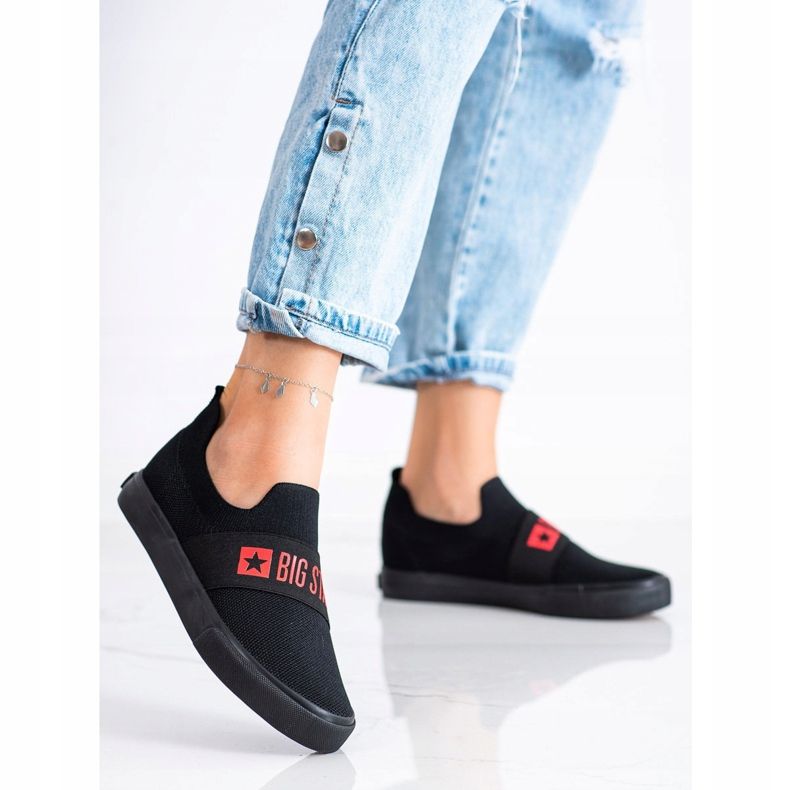 Damen Big Star Sneakers FF274221 schwarz 1