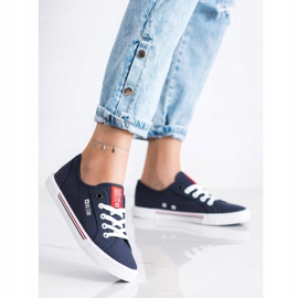 Damen Big Star Sneakers HH274063 blau 1