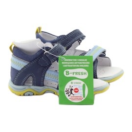 Bartek 81824 blaue Sandalen für Jungen mit Klettverschluss 5