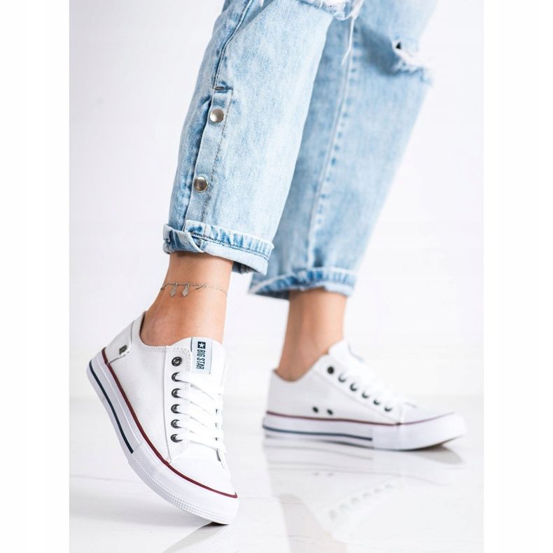 Damenturnschuhe Big Star DD274336 weiß 2