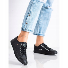 Damen Sneaker Big Star V274871 schwarz 1