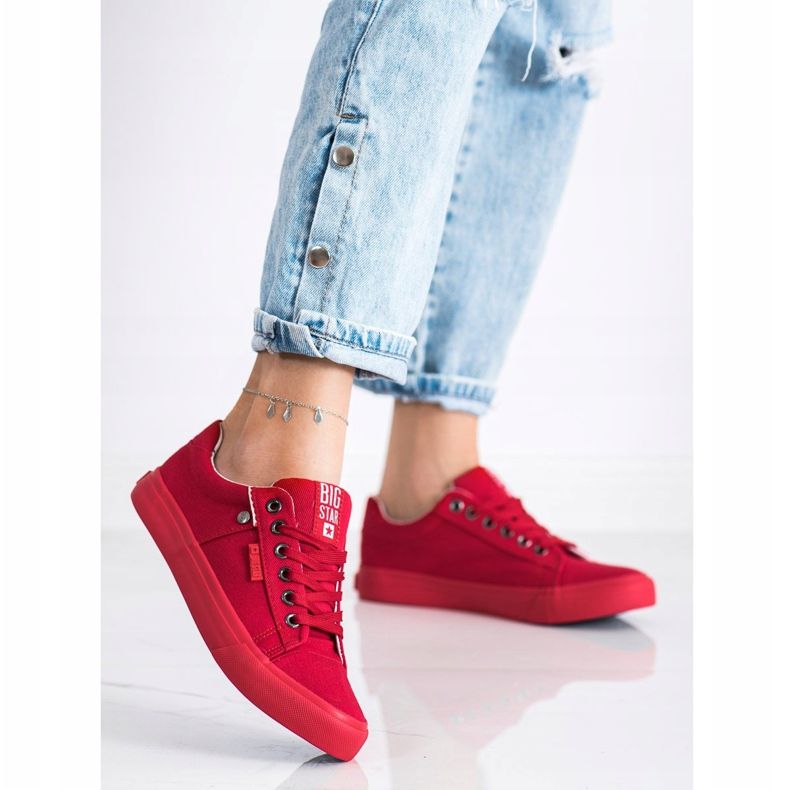 Damen Sneaker Big Star AA274514 rot 1