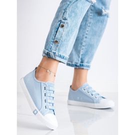 Damen Big Star Sneakers HH274095 blau 1